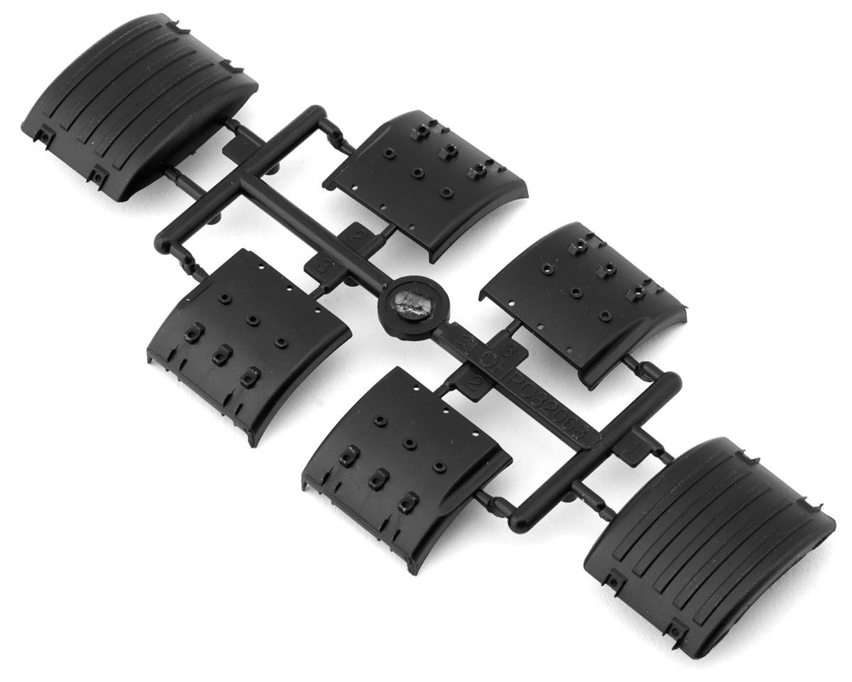 Orlandoo Hunter OH32T01 6x4 Scania Rear wheel Fenders Set (Black) (2)