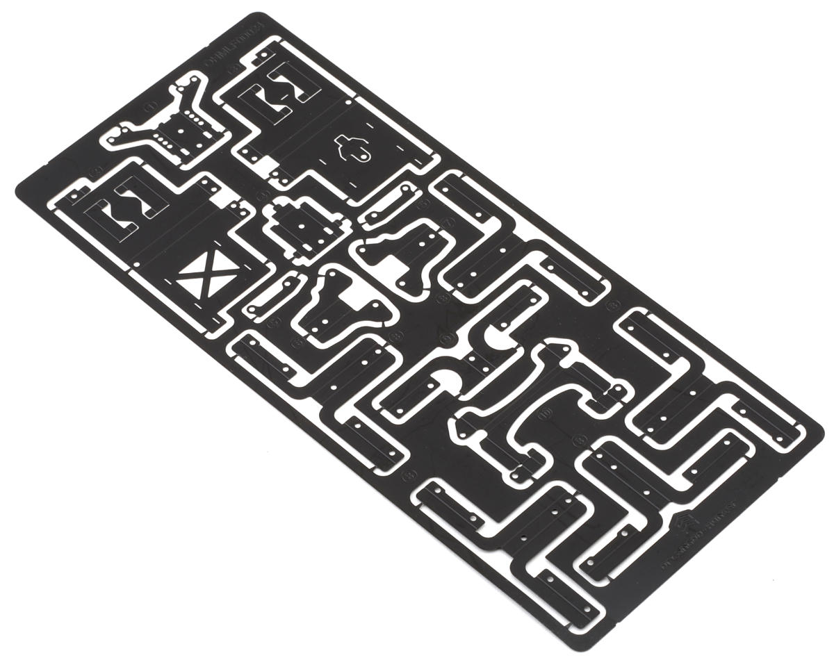 Orlandoo Hunter OH32T01 6x4 Scania Fuel Tank Shelf Set (Black)