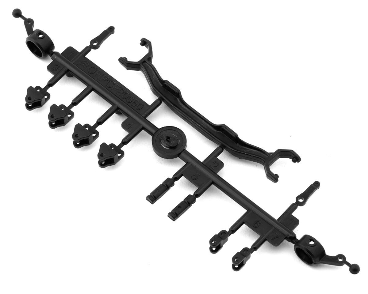 Orlandoo Hunter OH32T01 6x4 Scania Front Steering Link & Knuckles Set