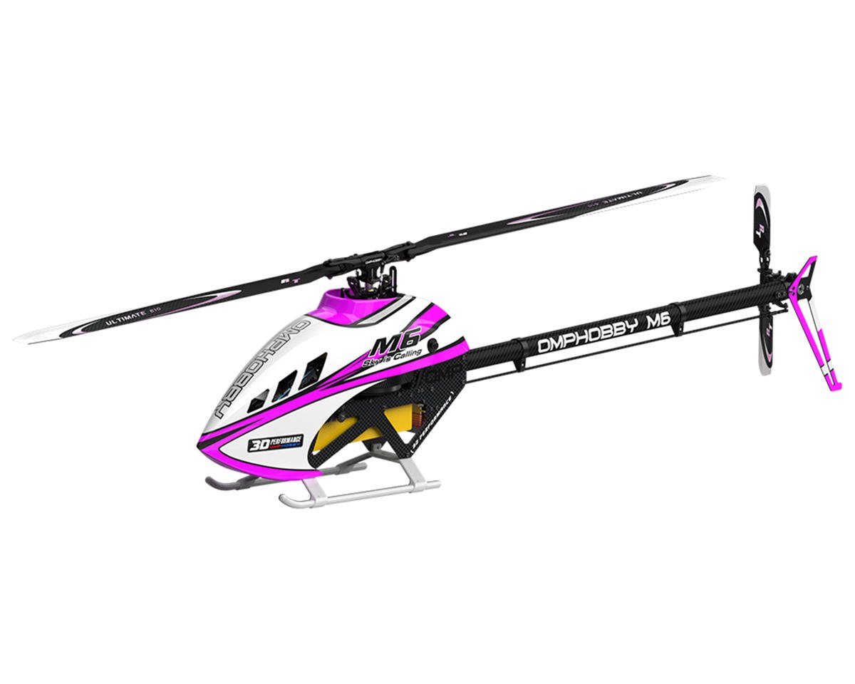 OMPHobby M6 600 Electric Helicopter Kit (Pink)