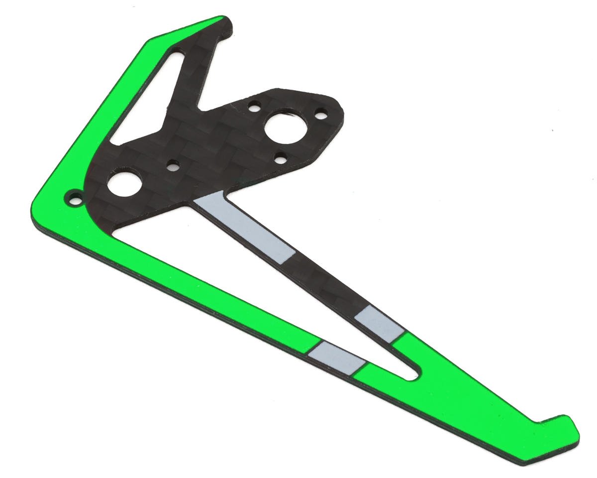 OMPHobby M2 V3 Pro Carbon Fiber Tail Fin (Green)
