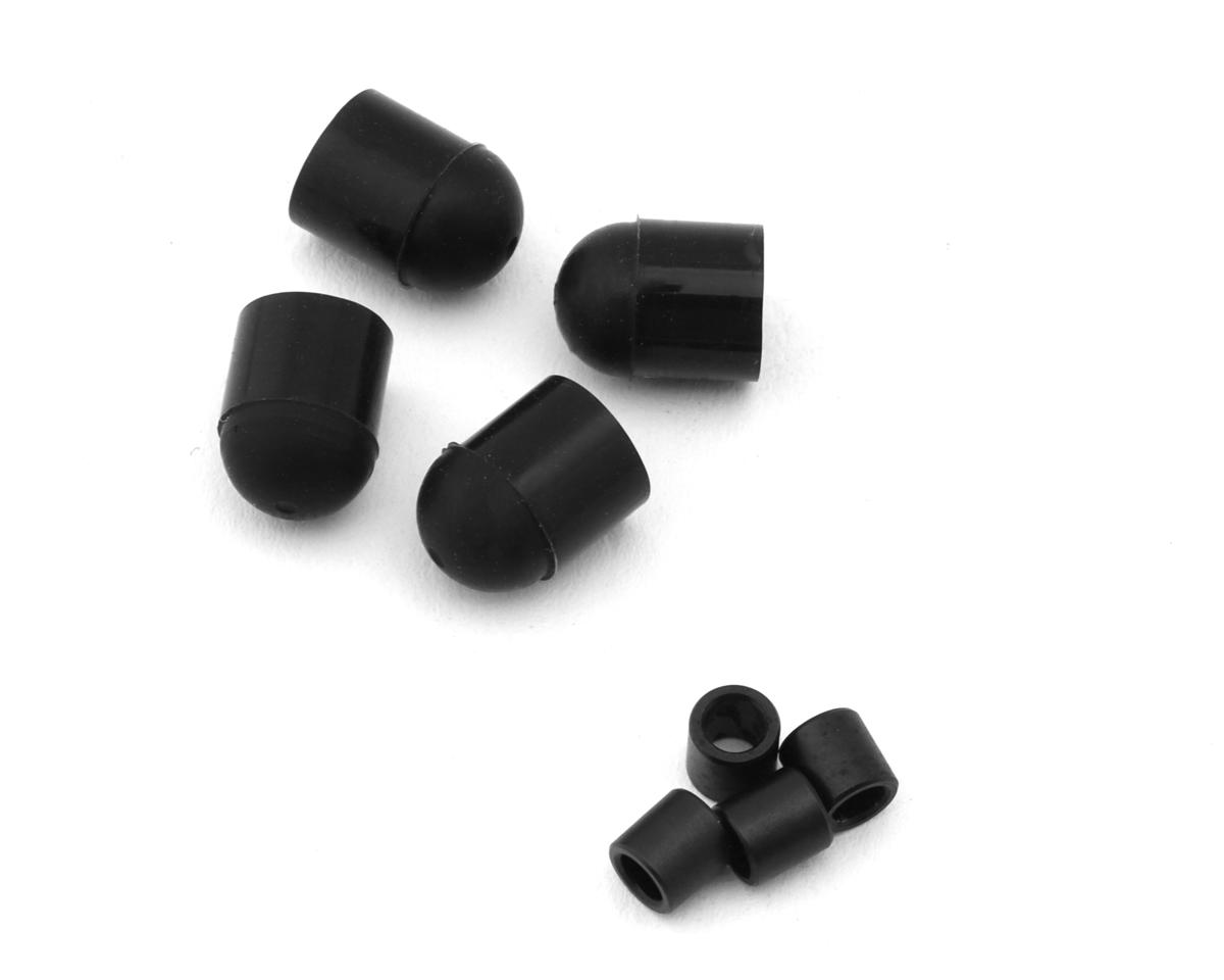OMPHobby M5/M6 Canopy Support Rubber Cap-Short and Spacer Set