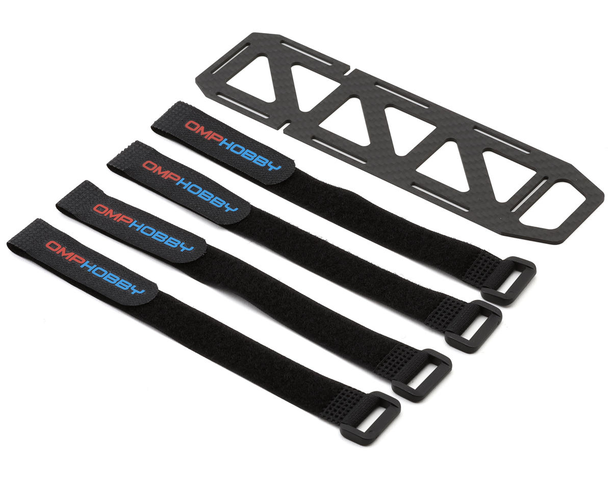 OMPHobby M5 Battery Tray & Straps Set