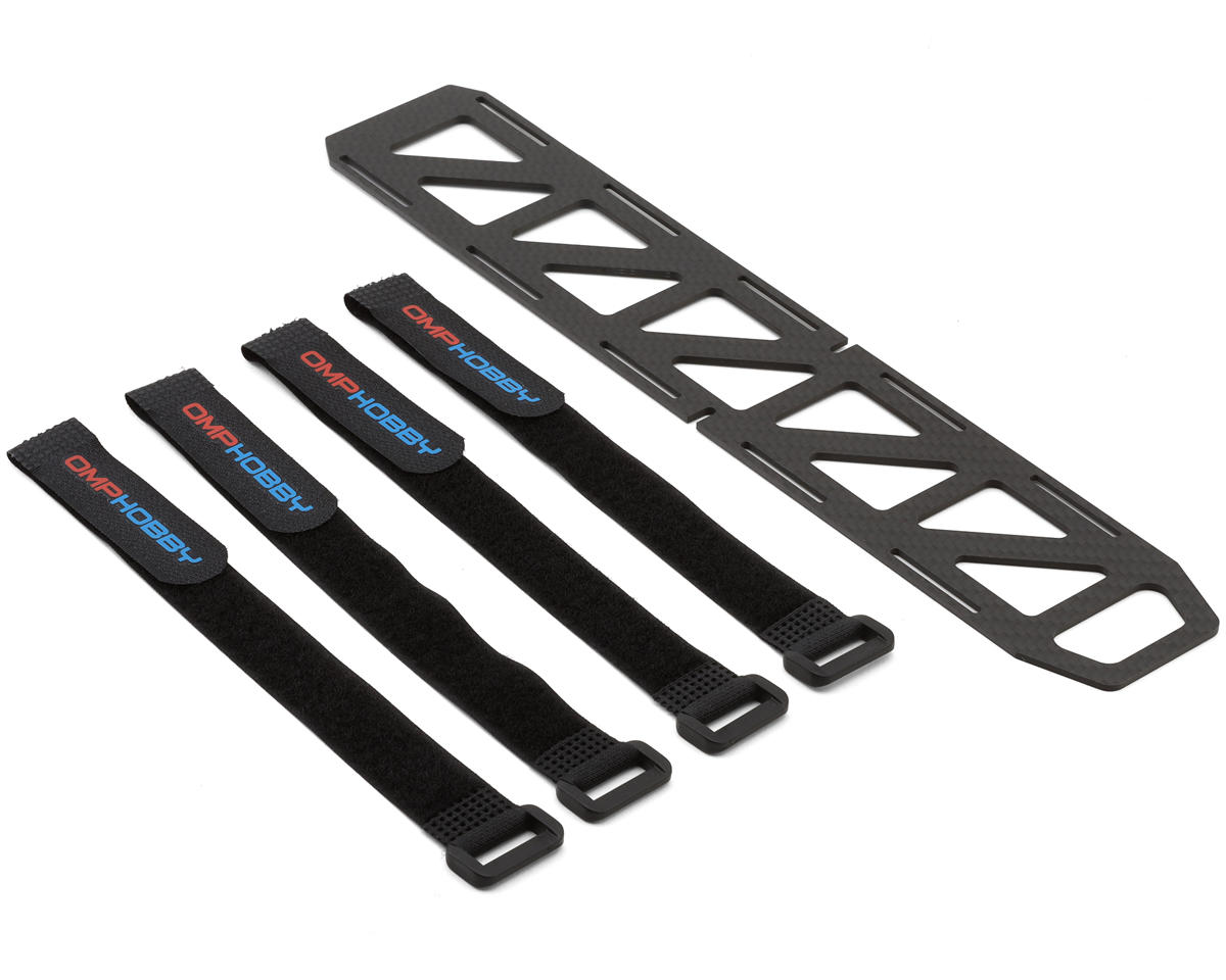 OMPHobby M6 Battery Tray & Straps Set