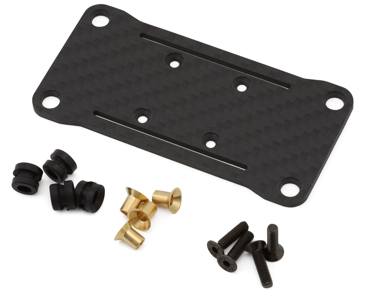 OMPHobby M7 Carbon Fiber Flight Control Mount w/Mounting Hardware