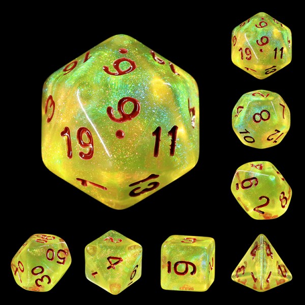 HDAR-57: Aurora - Lemon Yellow Poly Set (7)