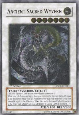 Ancient Sacred Wyvern (UTR) (ANPR-EN043) Ultimate Rare - Near Mint 1st