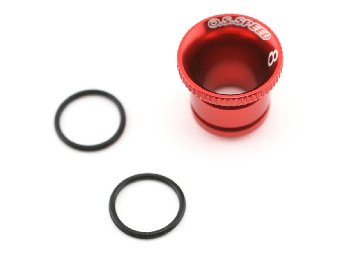 O.S. Red Carburetor Reducer 8mm (Speed .21)