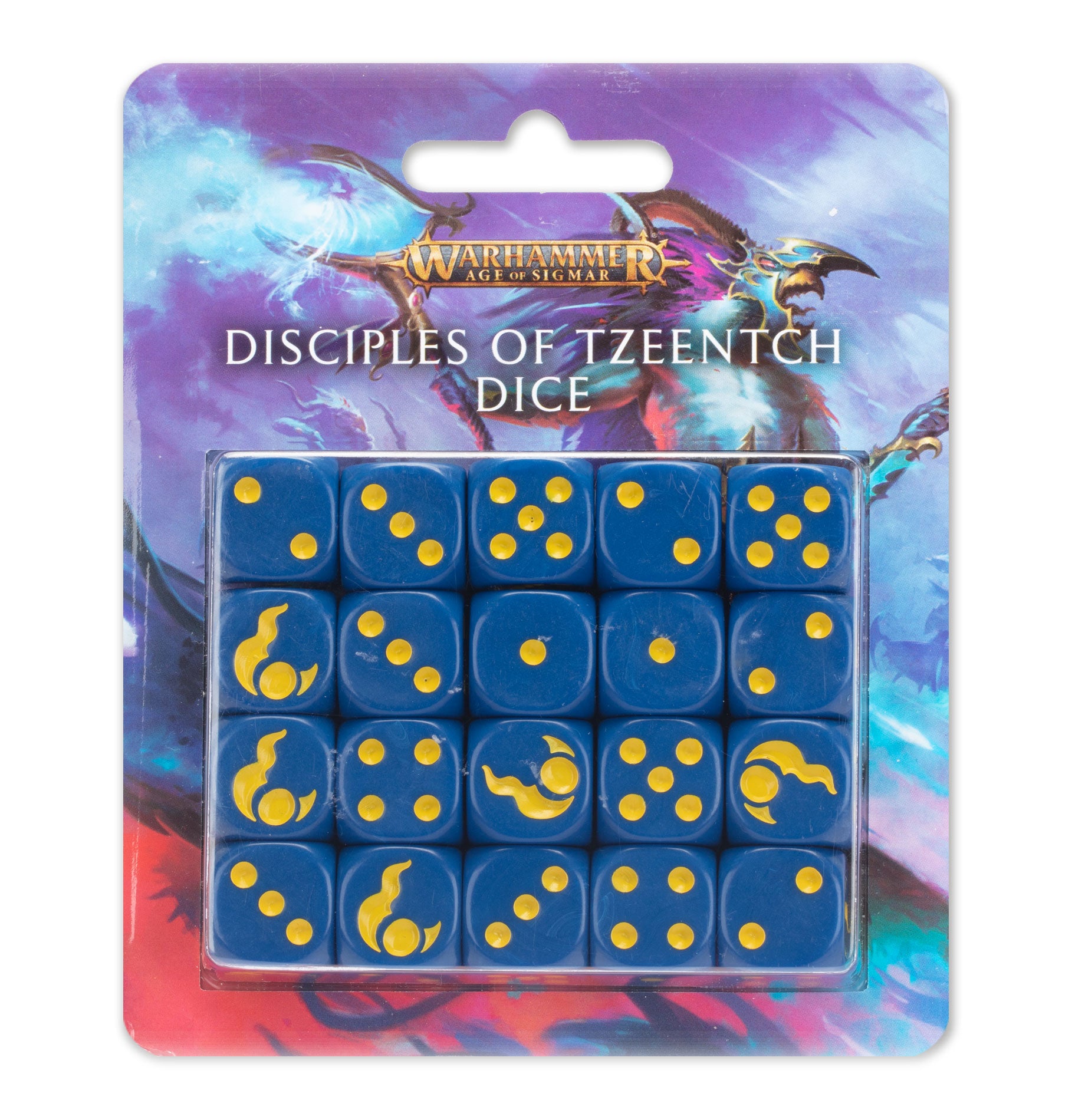 Citadel Hobby: Dice Set - Age of Sigmar: Chaos - Disciples of Tzeentch