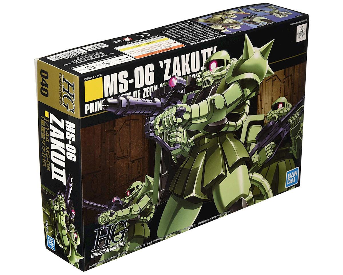 1/144 (HG-UC): Gundam - #040 MS-06S Zaku II Principality of Zeon Mass