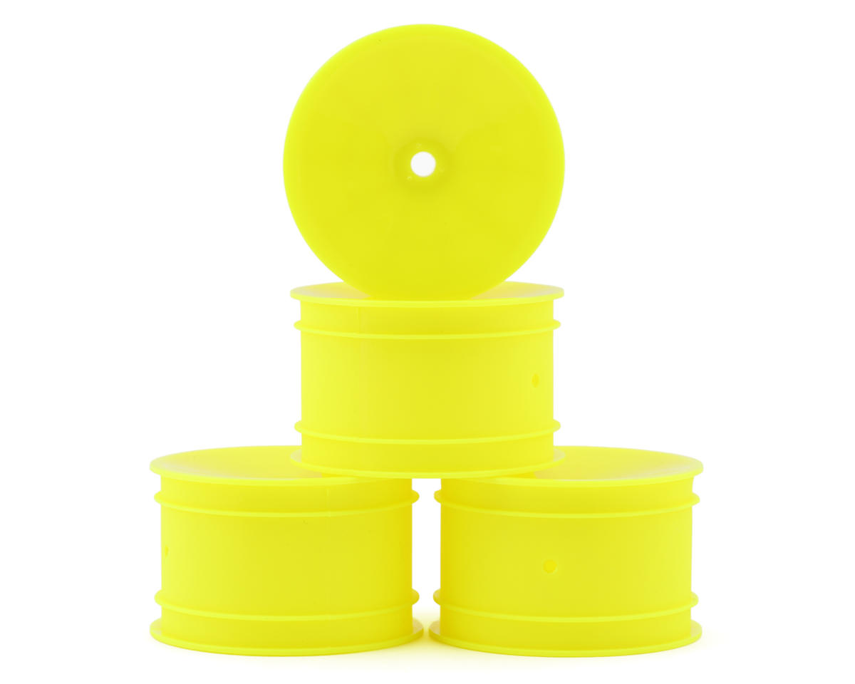 Pro-Motion 2.2" Rear Buggy Wheels (Yellow) (4) w/12mm Hex