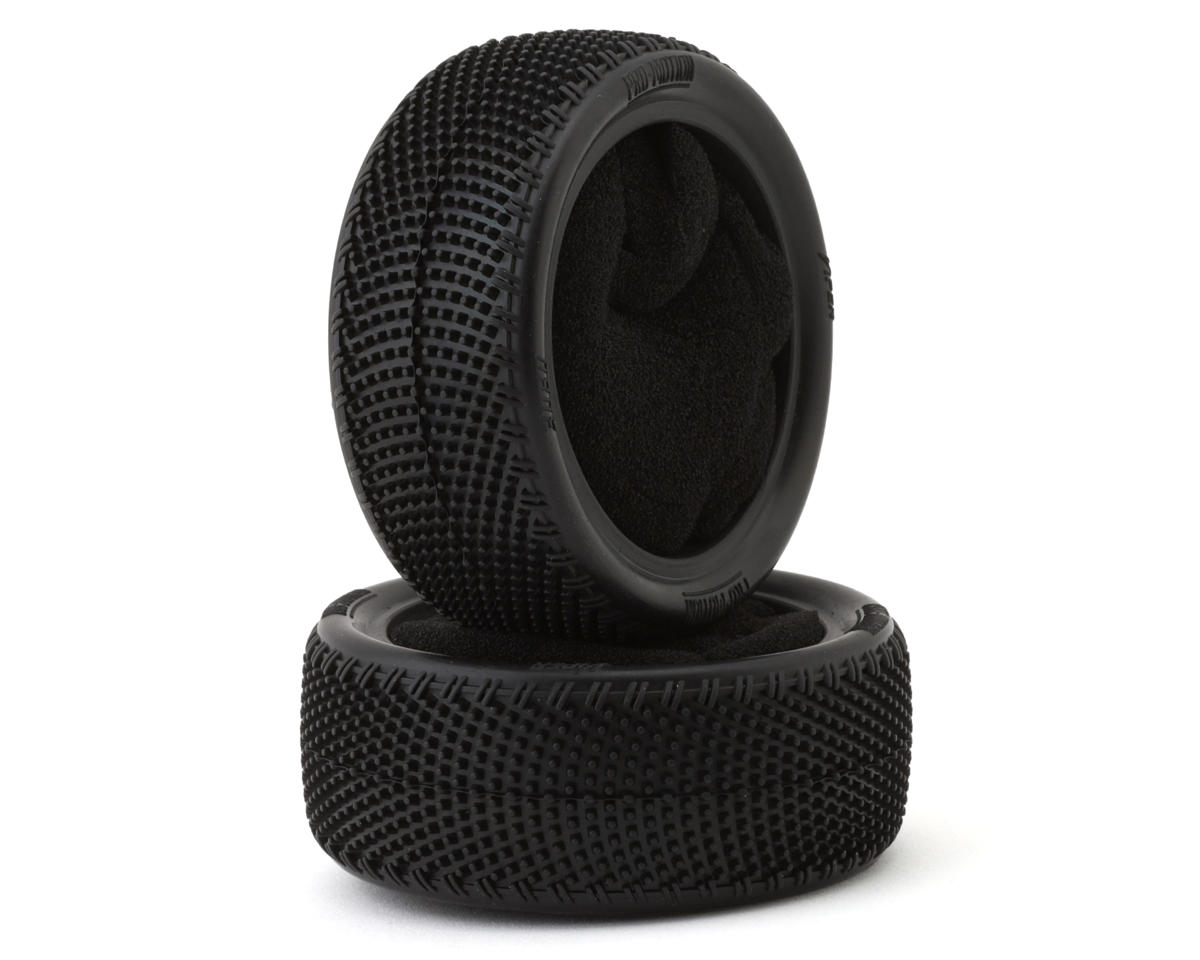 Pro-Motion Viper 2.2" 4WD Front LP Carpet 1/10 Buggy Tire (2) (C3 Green/Medium)