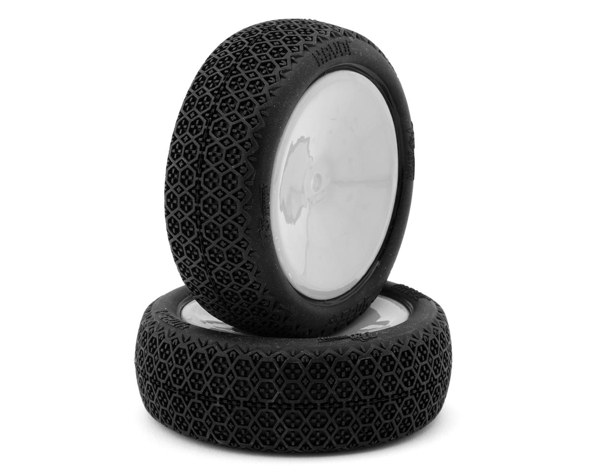 Pro-Motion Havoc 2.2" 1/10 2WD Pre-Mounted Front Buggy Tires (White) (2) (Clay Oro)