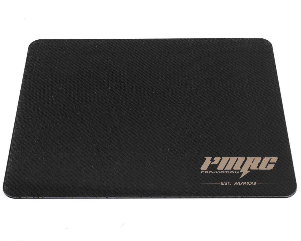 Pro-Motion 1/10 & 1/8 Buggy Carbon Fiber Pit/Set Up Board (20x16")