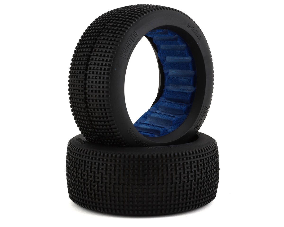 Pro-Motion Raptor 1/8 Buggy Tires (2) (Clay Outdoor)