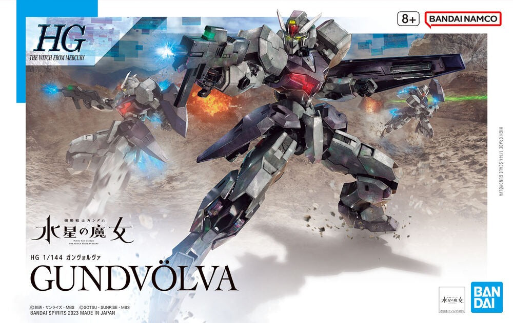 1/144 (HG): Gundam: The Witch from Mercury - #24 EDM-GB Gundvolva