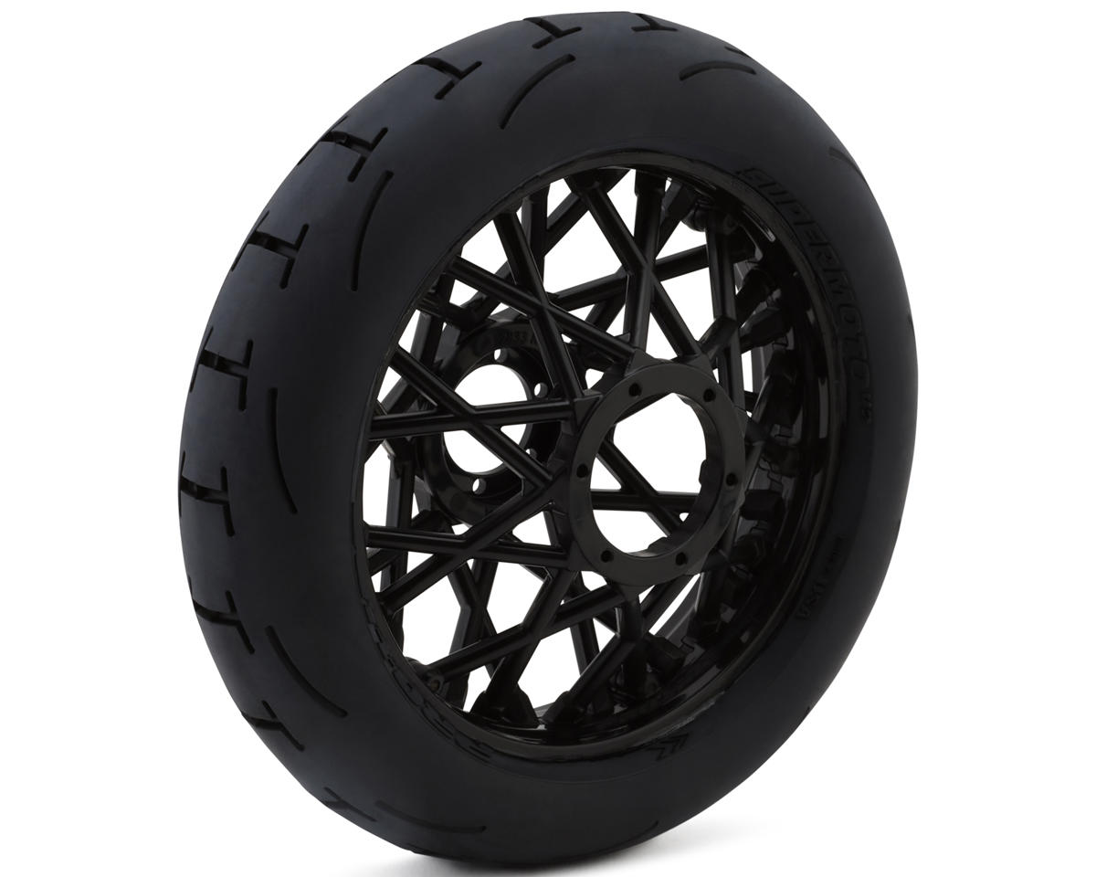 Pro-Line 1/4 Supermoto 2.0 Pre-Mounted Rear Tire (Black) (S3)