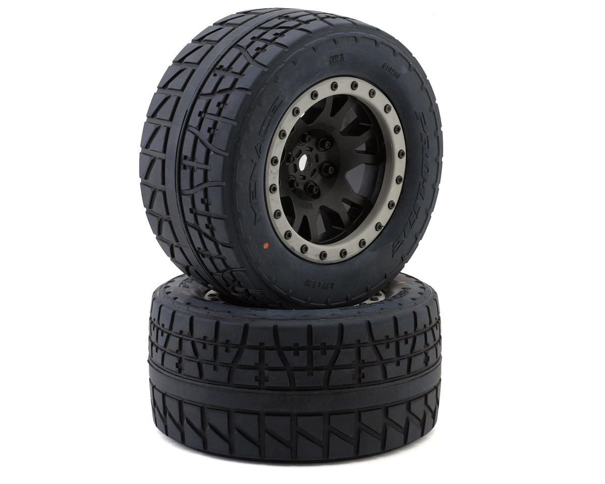 Pro-Line Menace HP Belted Pro-Loc Pre-Mounted Tires w/Impulse Wheels (2) (X-Maxx) (Medium)