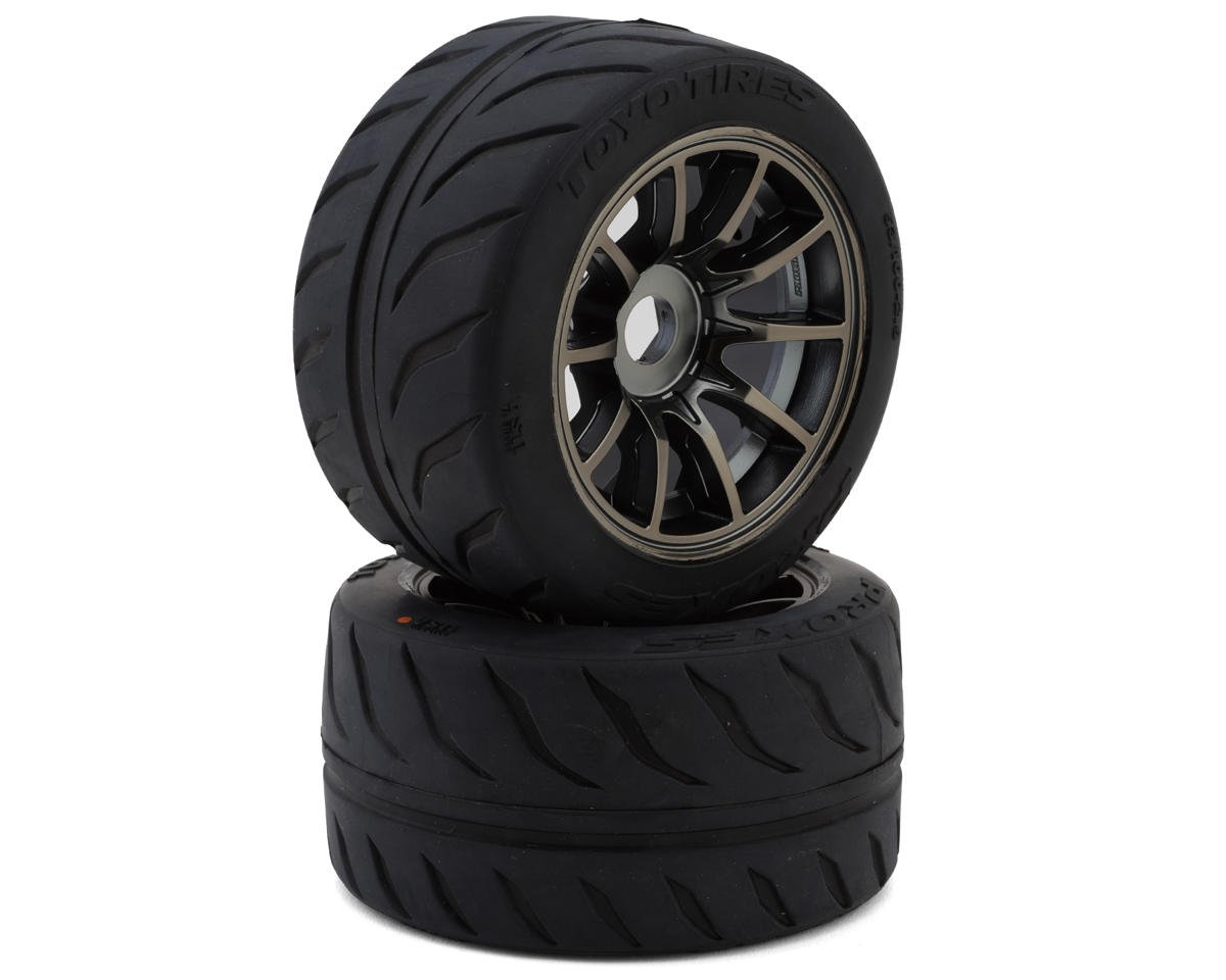 Pro-Line Toyo Proxes R888R 2.9" 53/100 Belted Pre-mounted Tires (2) (S3) w/Spectre Wheels