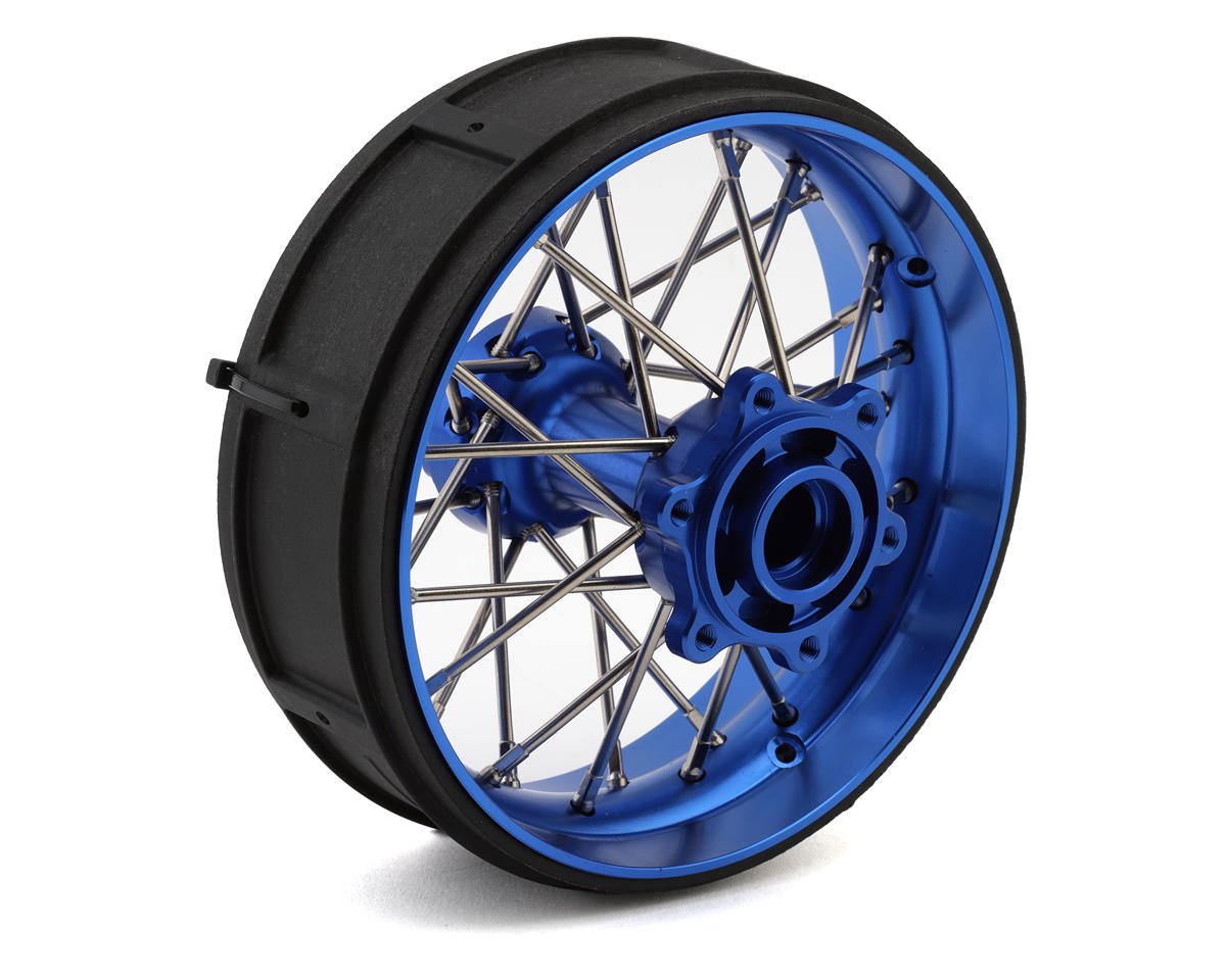 Pro-Line Losi® Promoto SM Pro-Spec Aluminum V2 Bead Rear Wheel (Blue/Blue)