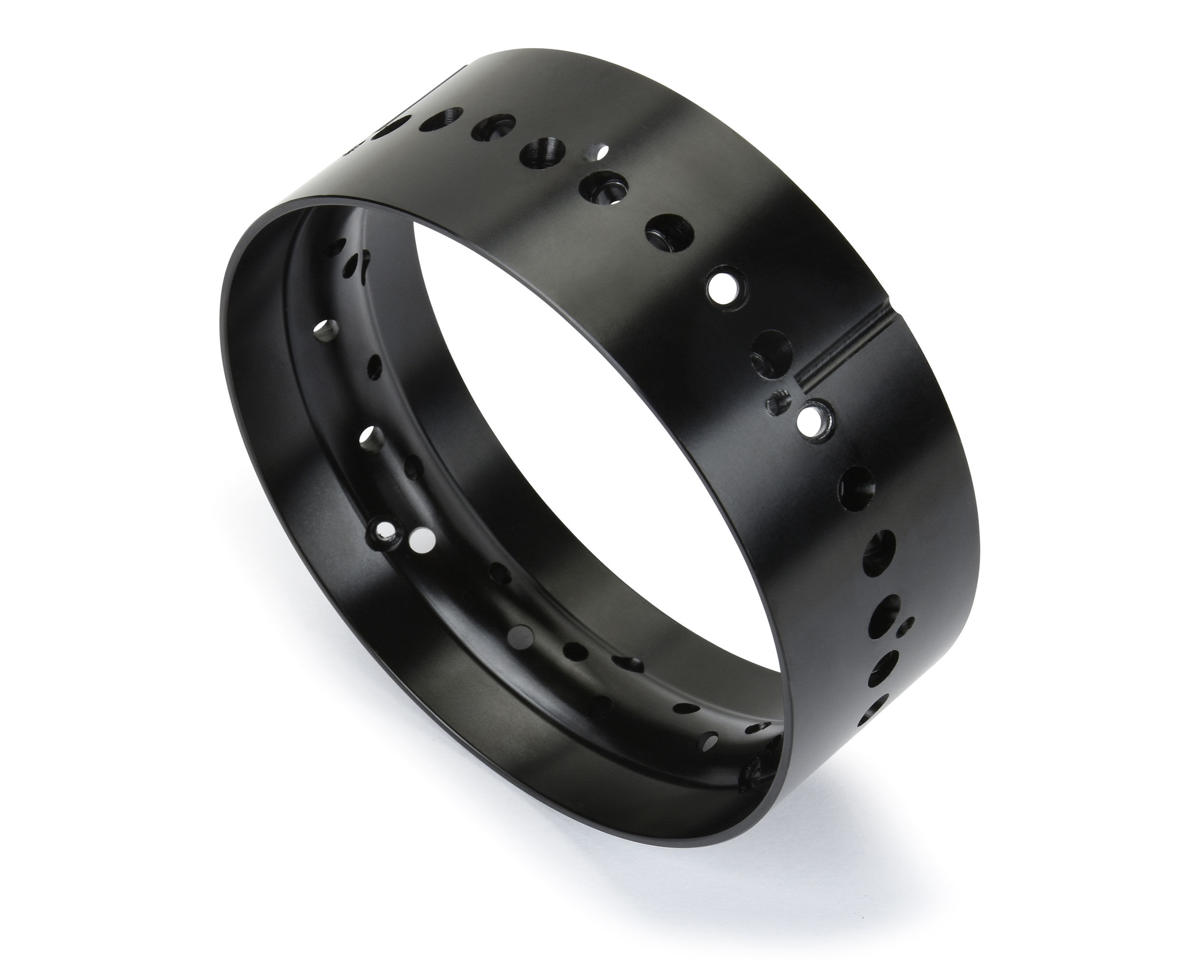Pro-Line 1/4 Pro-Spec Aluminum Rear Rim Black: Promoto-SM