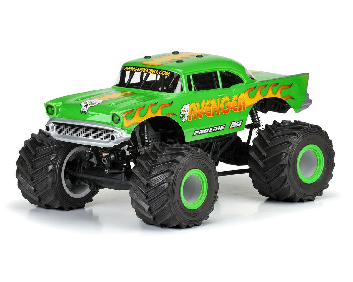 Pro-Line LMT 1957 Chevy Bel Air "Avenger" 1/10 Monster Truck Body (Clear) (330mm Wheelbase)