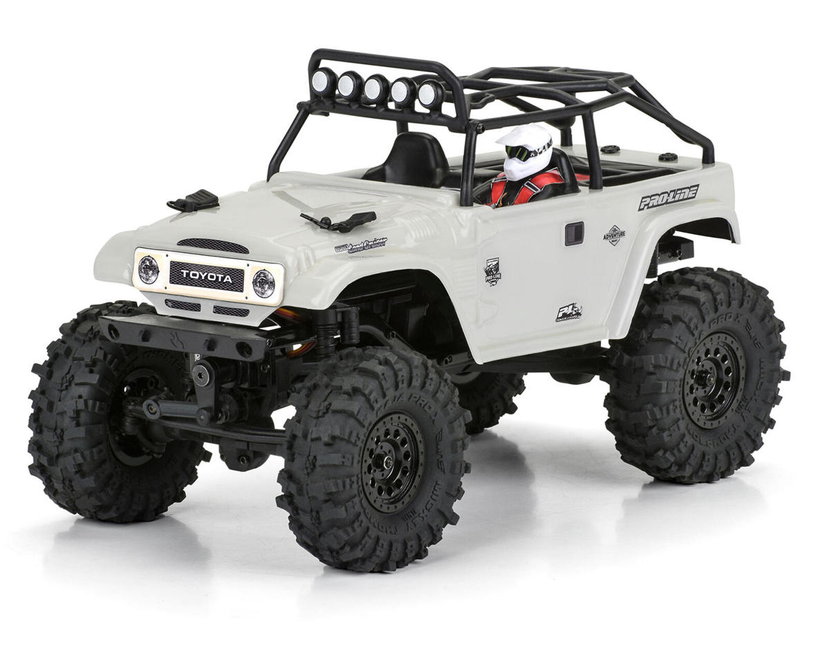 Pro-Line Axial SCX24 1979 Toyota Land Cruiser FJ40 Body w/Trail Cage (Clear)