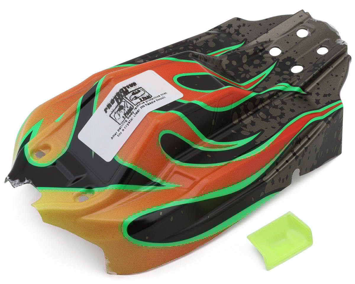 Pro-Line Arrma® Typhon Grom Axis Tribe 1/14 Pre-Painted Buggy Body (Yellow/Black) (Limited Edition) w/Front Wing