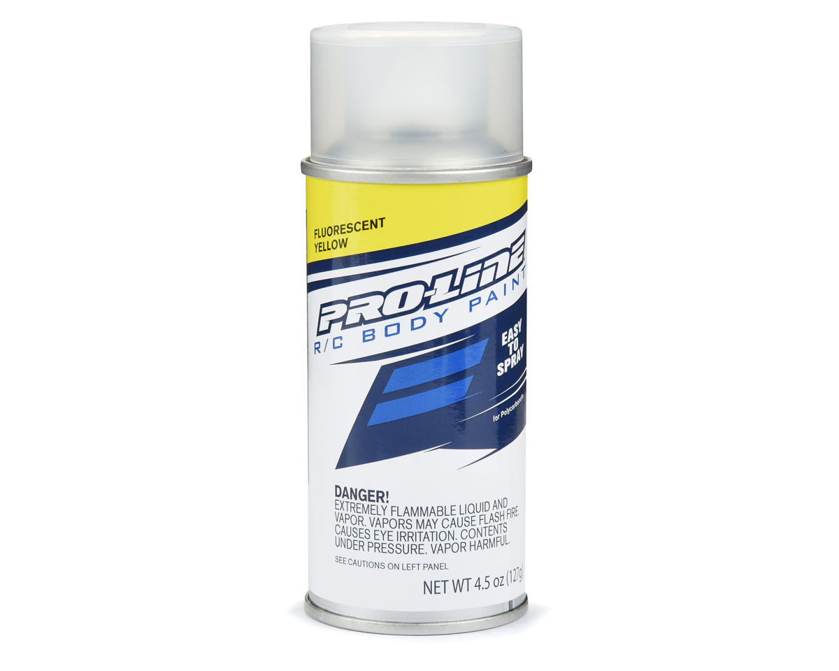 Pro-Line RC Body Spray Paint (Fluorescent Yellow) (4.5oz)