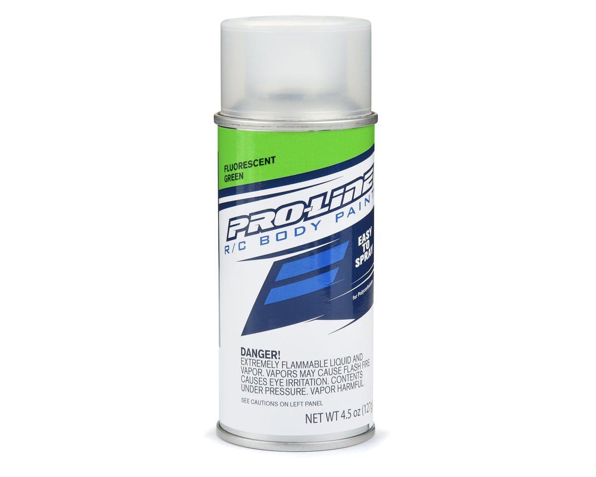 Pro-Line RC Body Spray Paint (Fluorescent Green) (4.5oz)
