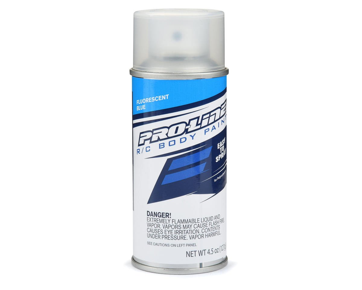 Pro-Line RC Body Spray Paint (Fluorescent Blue) (4.5oz)