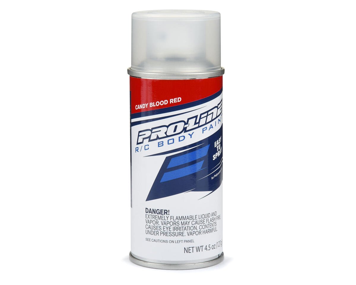 Pro-Line RC Body Spray Paint (Candy Blood Red) (4.5oz)