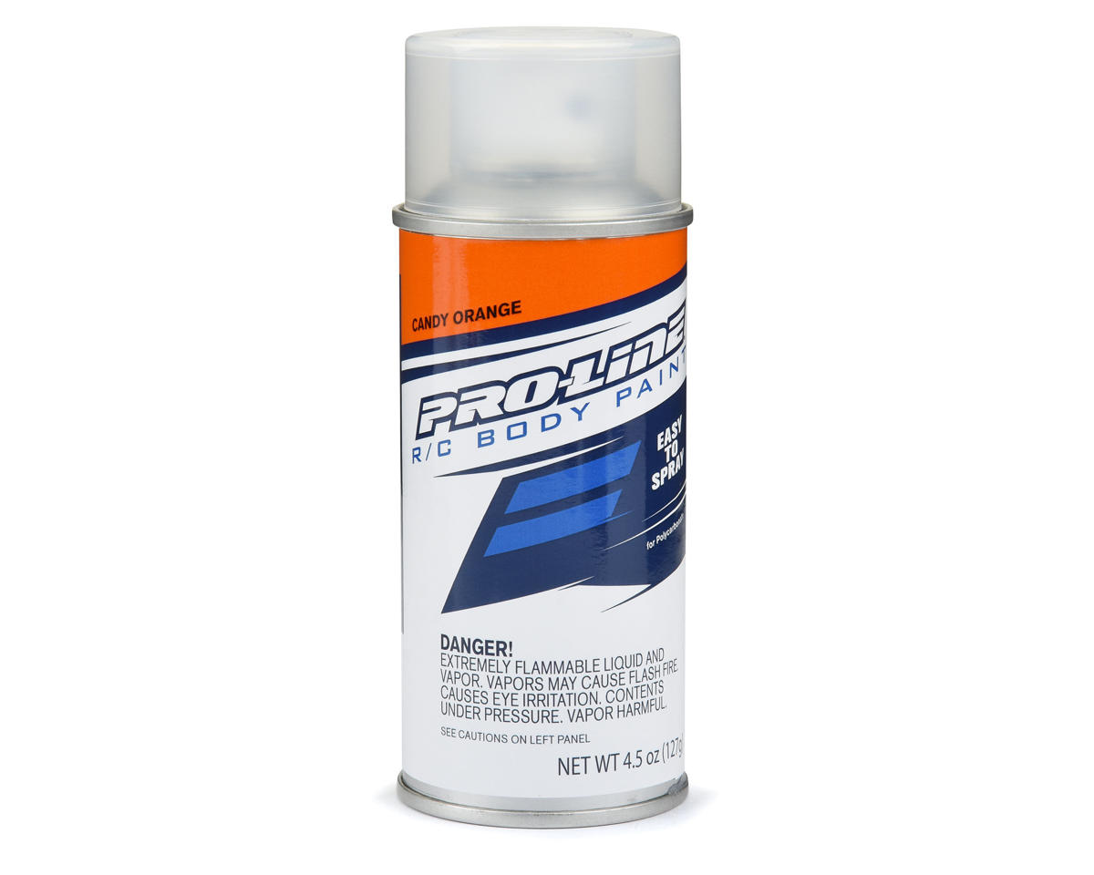 Pro-Line RC Body Spray Paint (Candy Orange) (4.5oz)