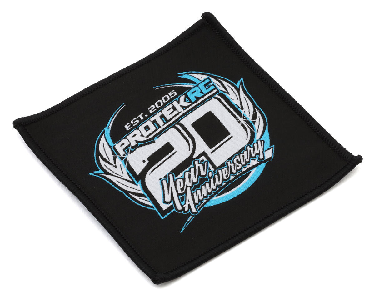 ProTek RC 20th Anniversary Iron-on Patch