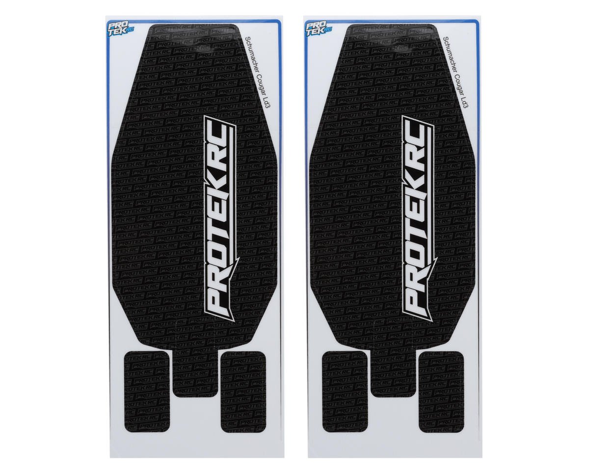 ProTek RC Schumacher LD3 "Thick" Precut Chassis Protective Sheet (2)