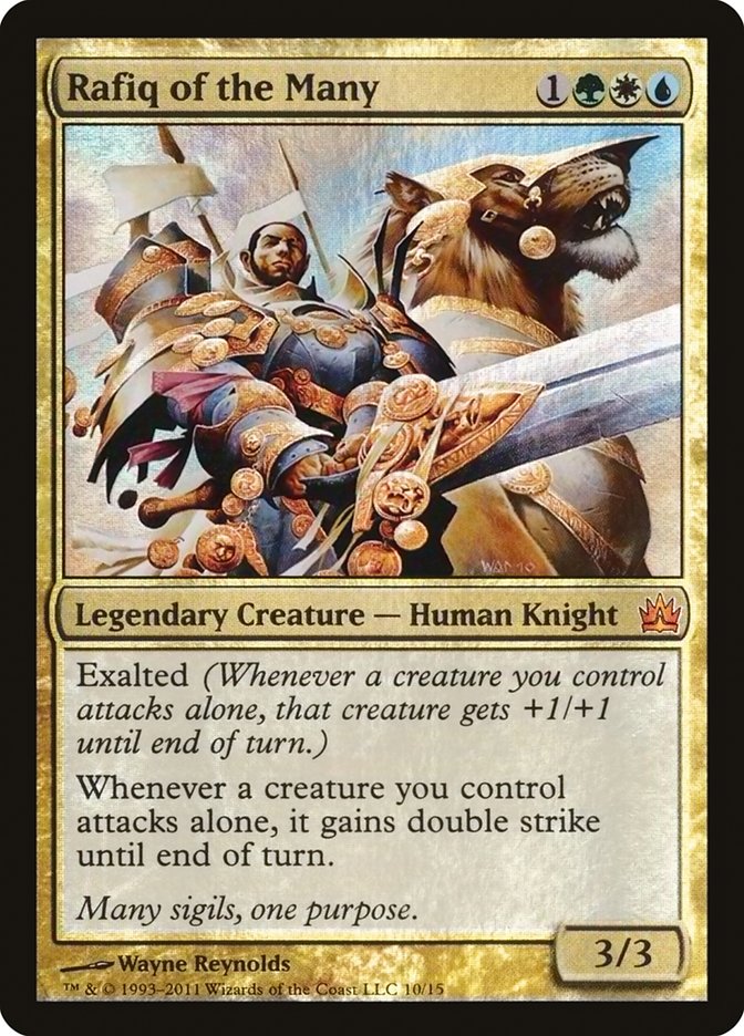 Rafiq of the Many (V11-M) Light Play