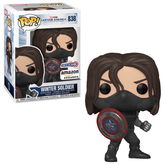 POP Figure: Marvel Winter Soldier #0838 - Winter Soldier (Amazon) (Box