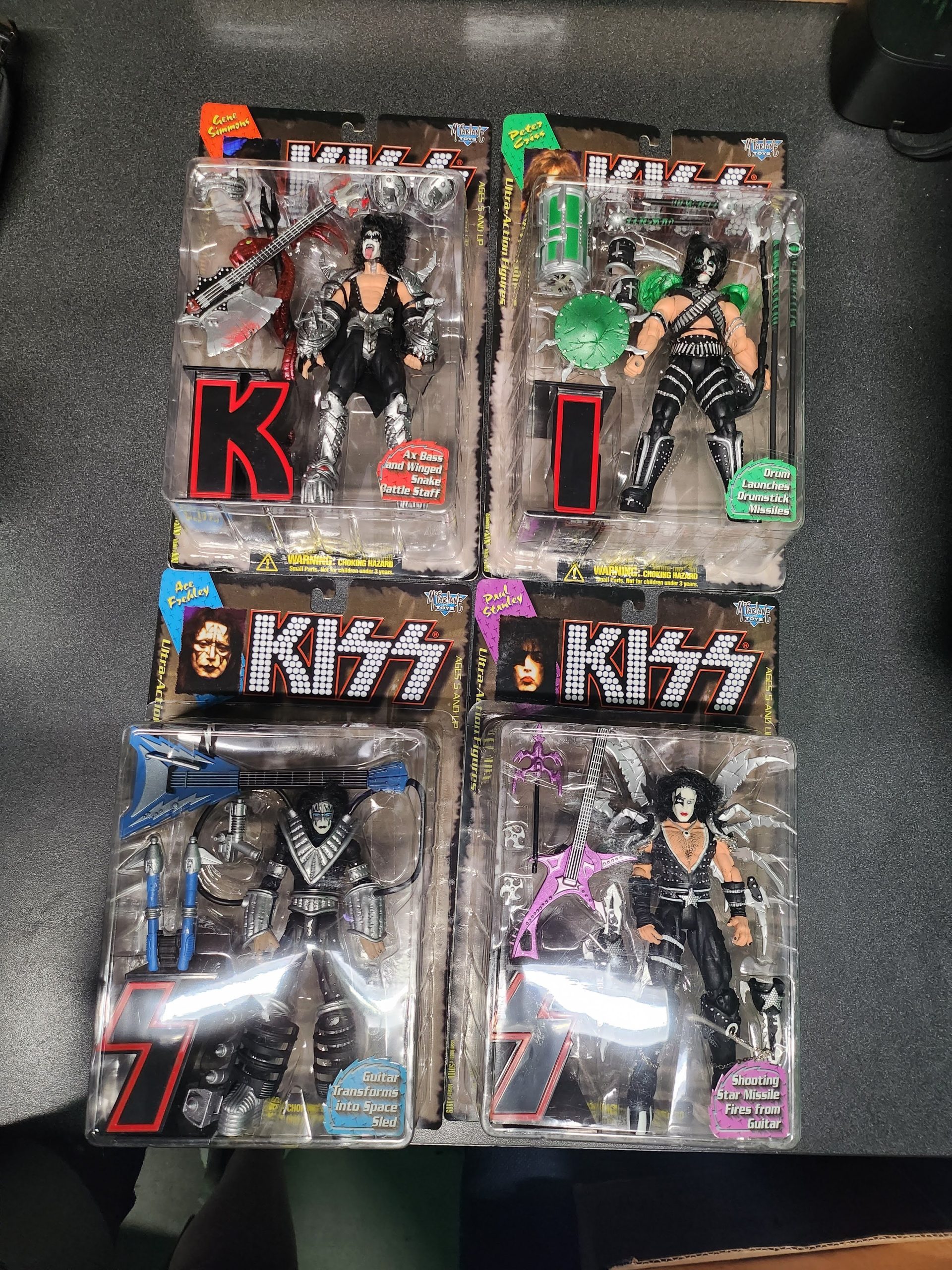 McFarlane Toys (1997) KISS Ultra Action Figure (Set of 4/Complete)