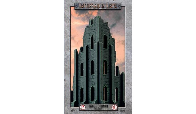 Battlefield in a Box (BB645) - Gothic Battlefields: Large Corner Ruin