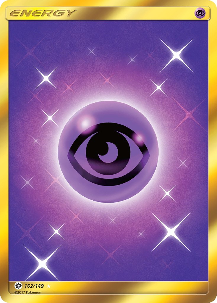Psychic Energy (Secret) - 162/149 (SM01) Secret Rare - Near Mint Holof