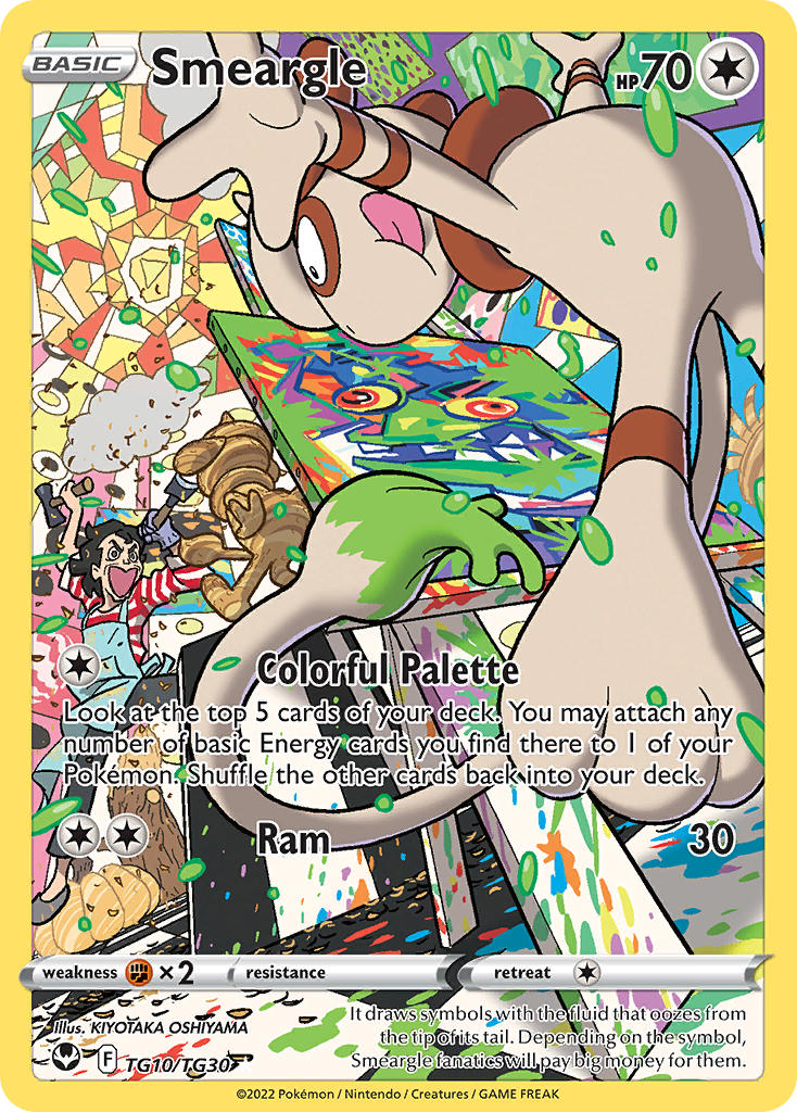 Smeargle - TG10/TG30 (SWSH12:TG) Ultra Rare - Near Mint Holofoil