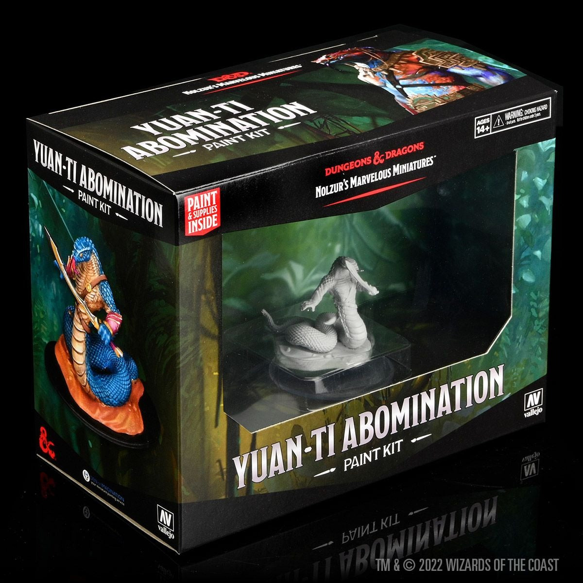 D&D: Nolzur's Marvelous Miniatures - Paint Night Kit 11: Yuan-ti Abomi