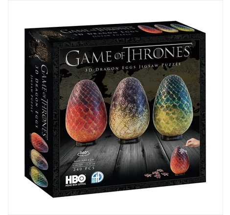 Game of Thrones Dragon Eggs 3D Puzzle Set