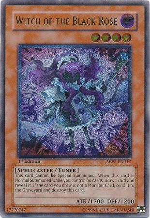 Witch of the Black Rose (UTR) (ABPF-EN012) Ultimate Rare - Near Mint 1