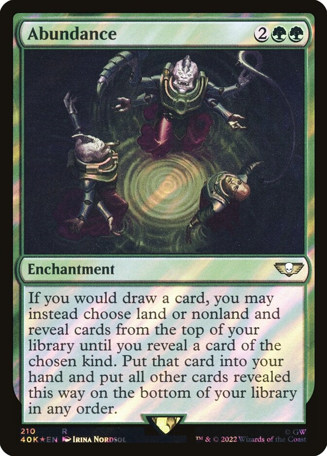 Abundance [#210 Surge Foil] (40K-R-FOIL)