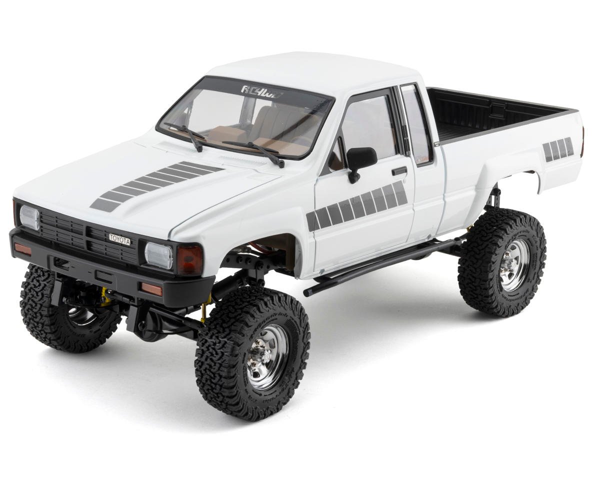 RC4WD Trail Finder 2 "LWB" 1/10 RTR 4WD Scale Trail Truck w/1987 Toyota XtraCab Body & 2.4GHz Radio (White)