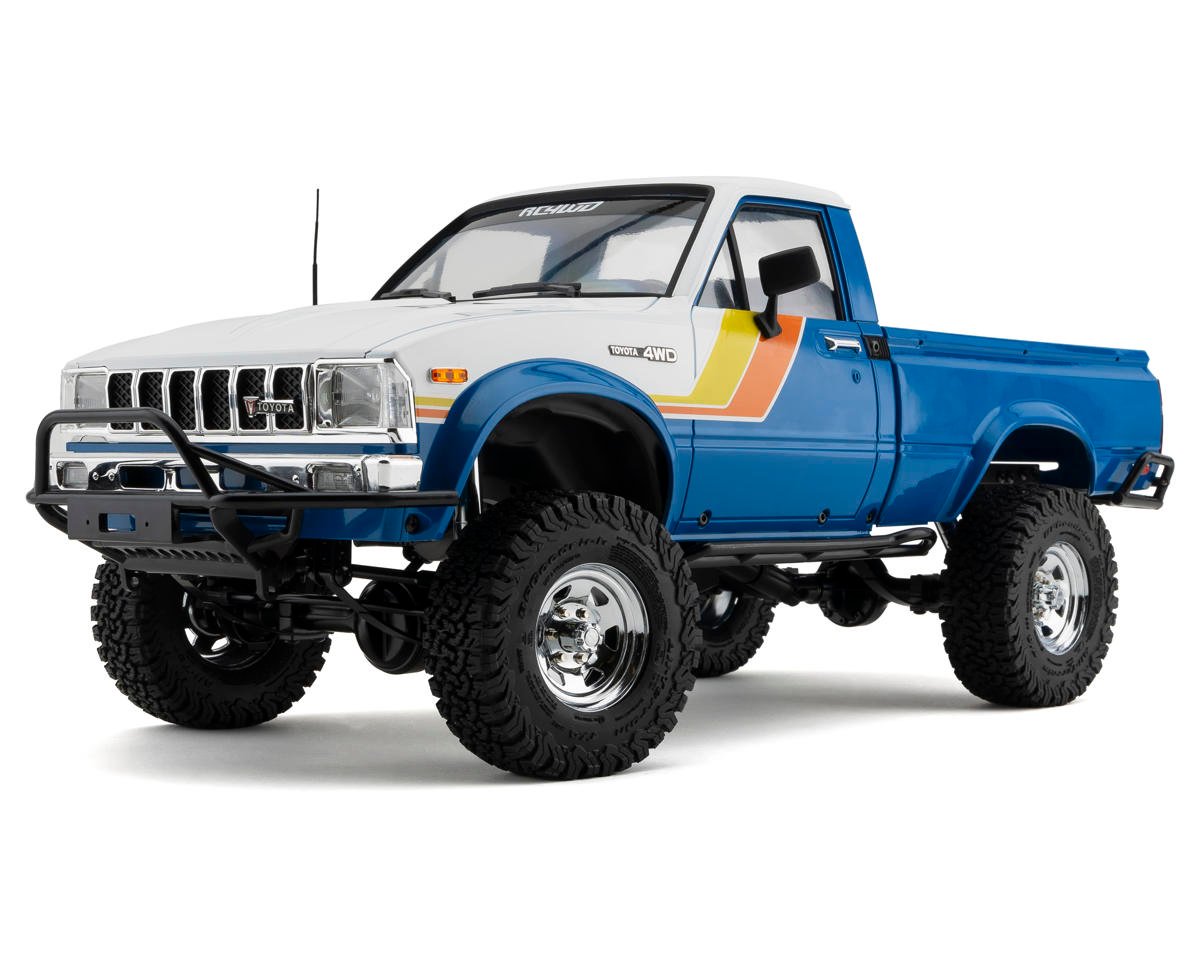 RC4WD Trail Finder 2 1/10 RTR 4WD Electric Trail Truck w/1982 Toyota Pickup Body (Blue) w/2.4GHz Transmitter