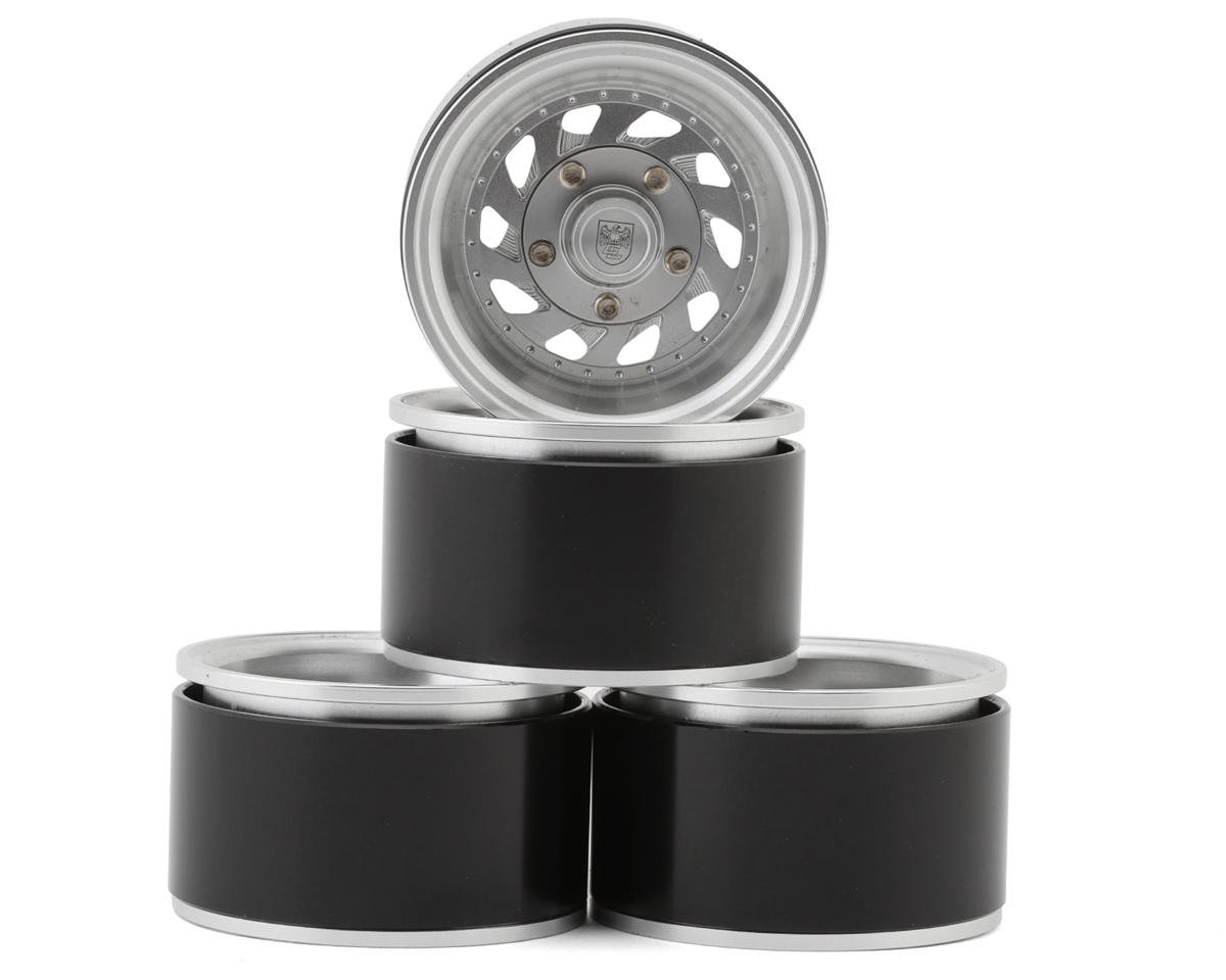 RC4WD Center Line 1.55" Warrior Deep Dish Aluminum Beadlock Wheels (4)