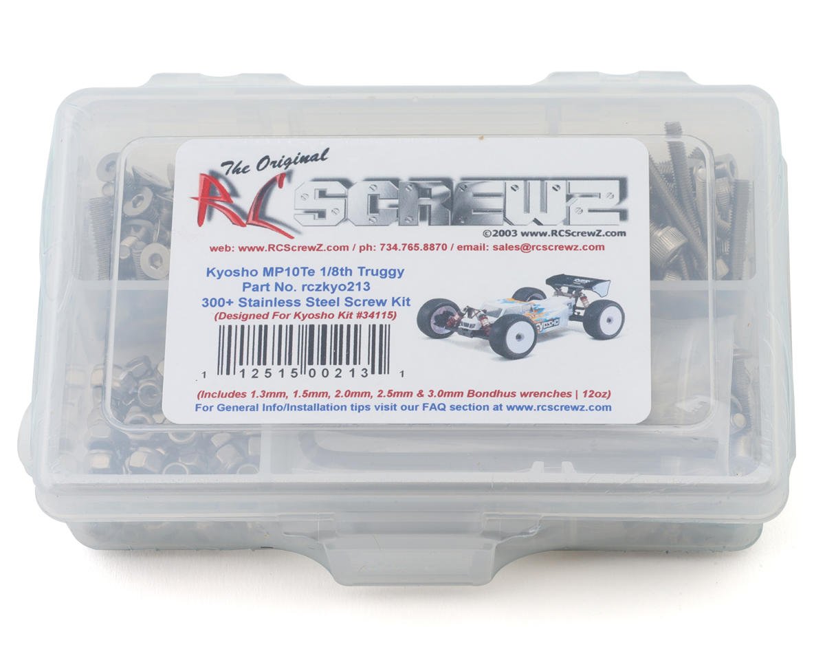 RC Screwz Kyosho Inferno MP10Te 1/8 Truggy Stainless Steel Screw Kit