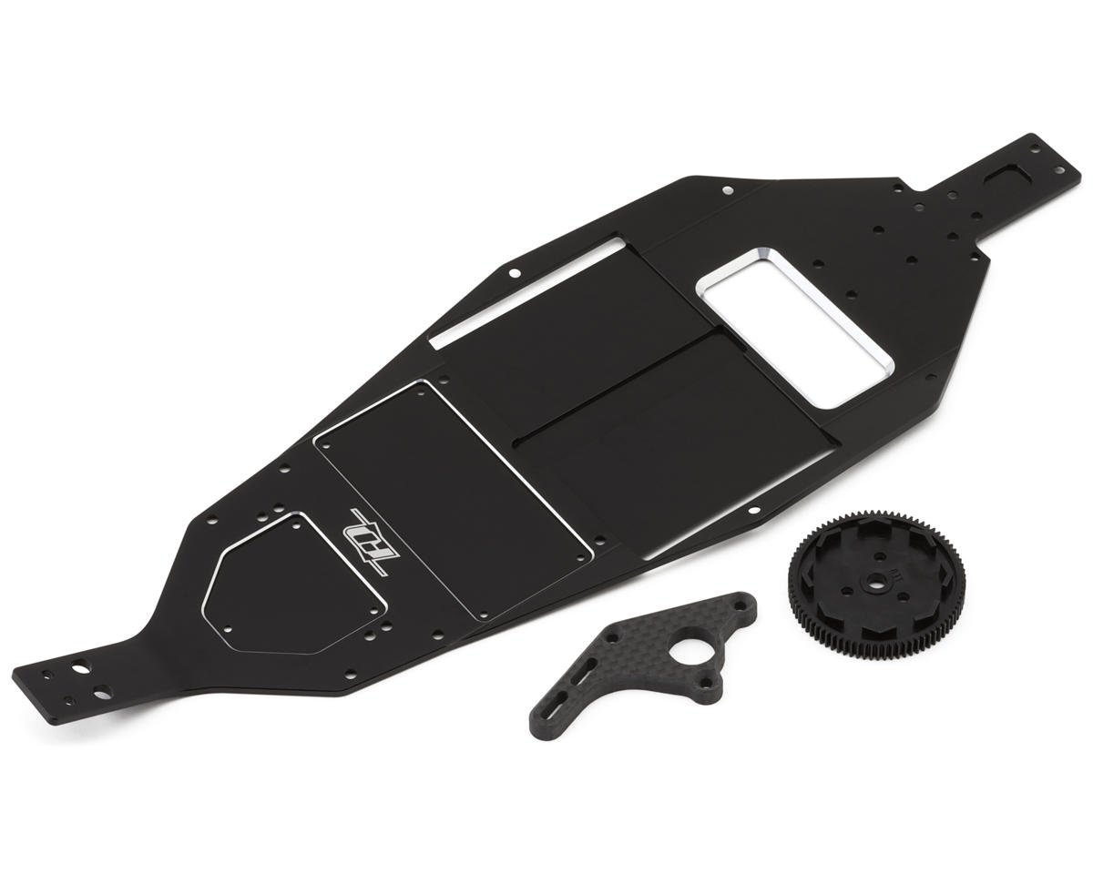 Revolution Design RC10B7/B7D Ultra LCG 7075 Aluminum Chassis & Motor Plate Set